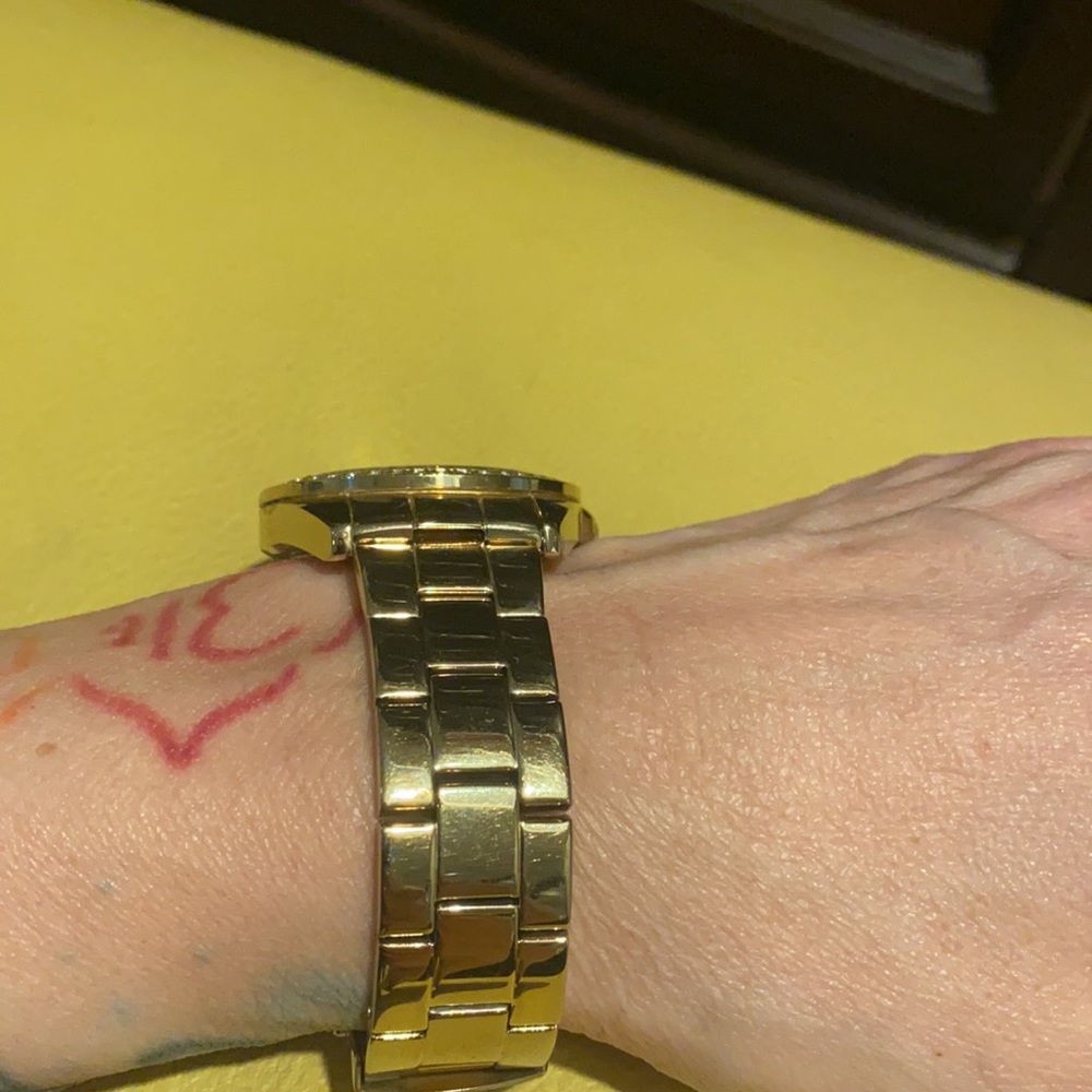 Guess Rinestone Leopard Print Watch - image 6